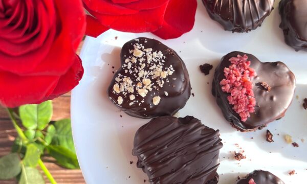 Cuori cioccolatosi di San Valentino
